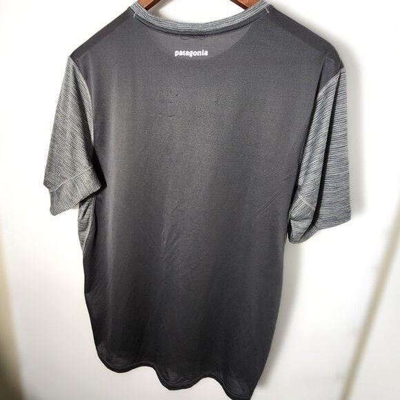 Patagonia Shirt Womens Medium Grey Airchaser Light Capilene Base Layer 23440 - Picture 4 of 6